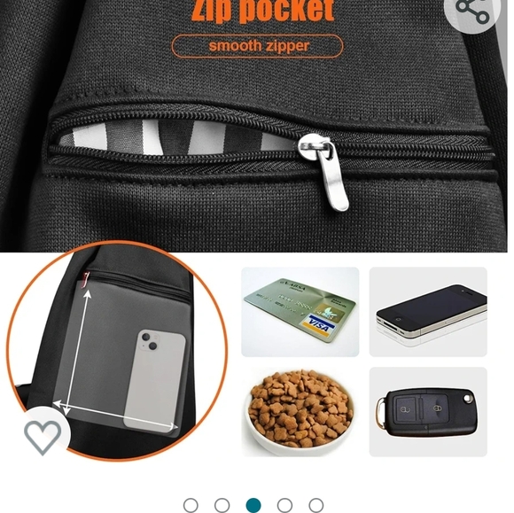 TOMKAS Adjustable Pet Sling Carrier - Picture 3 of 4